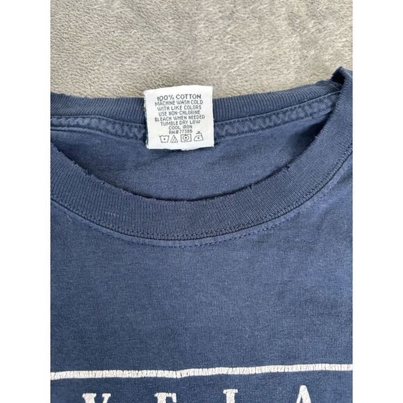 Vintage 2004 Cleveland Indians MLB Short Sleeve T Shirt Men's Size 2XL XXL Blue - Picture 9 of 13